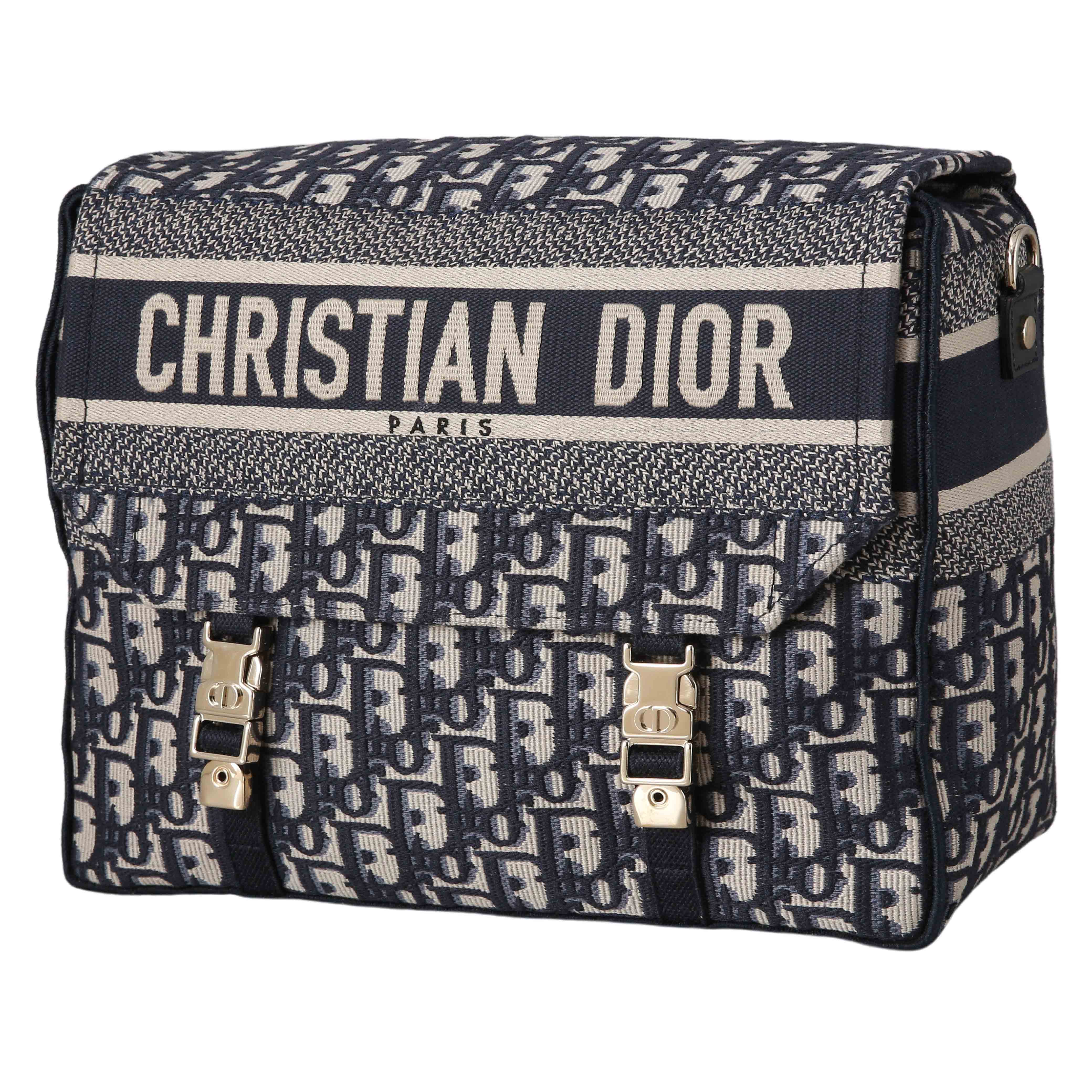 CHRISTIAN DIOR(USED)크리스찬디올 오블리크 캠프 메신저백